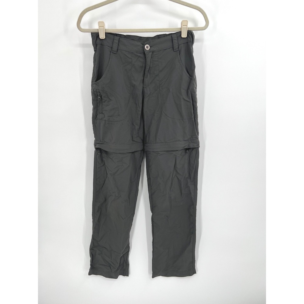 White Sierra Convertible Zip-Off Hiking Pants Women's XS Olive
